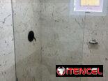 Paños fijos de Cristal para baño