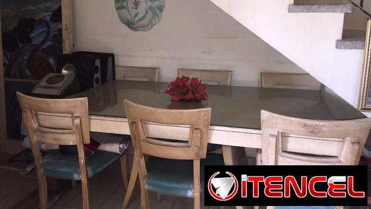 SE VENDE JUEGO DE COMEDOR DE CAOBA ANTIGUO ‼️‼️