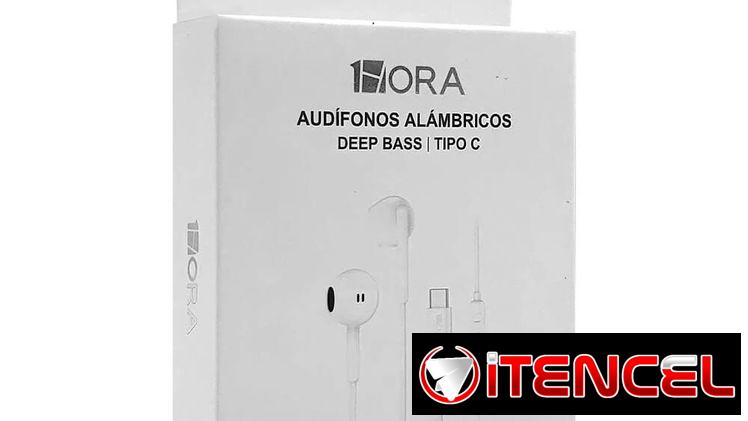 Audifonos Manos Libres 3.5mm (plo) y Tipo C 1Hora