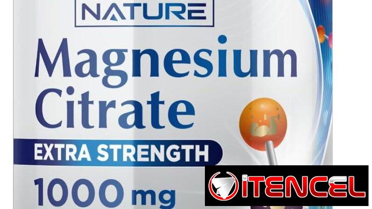 🛒✔ Citrato de magnesio de 240 Tabletas de 1000mg 28$( *Solo Habana Mensajeria* )