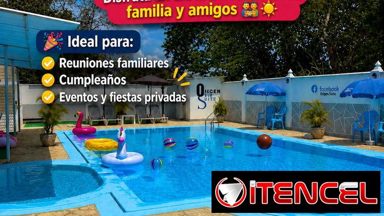 Piscina de alquiler en boyeros , río verde