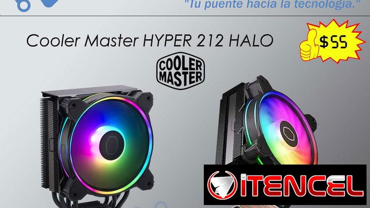 !!💻!! Enfriamiento por aire COOLER MASTER, modelo HYPER 212 HALO Black !!💻!!