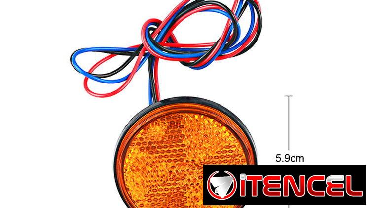📌 Luces redondas LED para motocicletas