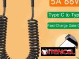 Cable USB a tipo C / cable Tipo C a Tipo C/ 66W