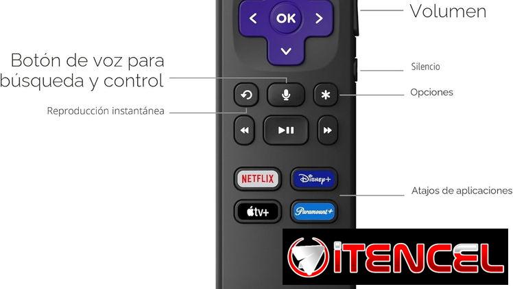 📺 Roku Express 4K+ – Streaming con Control por Voz 📺