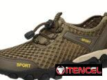 Zapatillas deportivas casuales de malla transpirable para hombre, estilo 2026, ideales para senderismo acuático y trekin