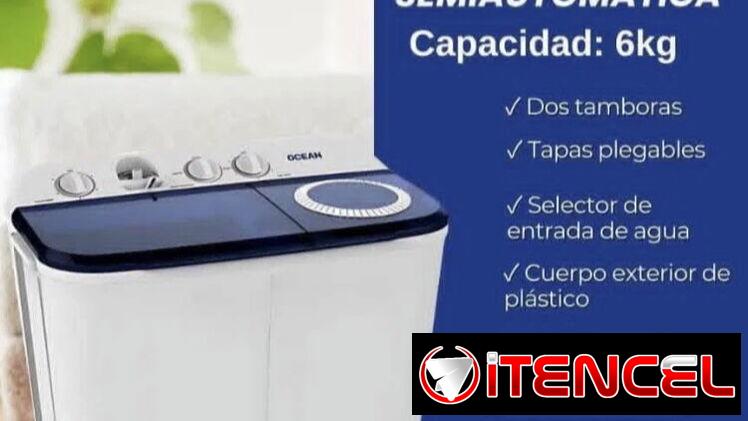 Lavadora Semiautomática OCEAN 6kg