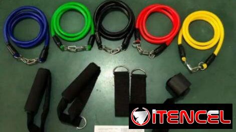 🏋️‍♀️ Set de Bandas de Resistencia TPE – ¡Entrena Donde Quieras!