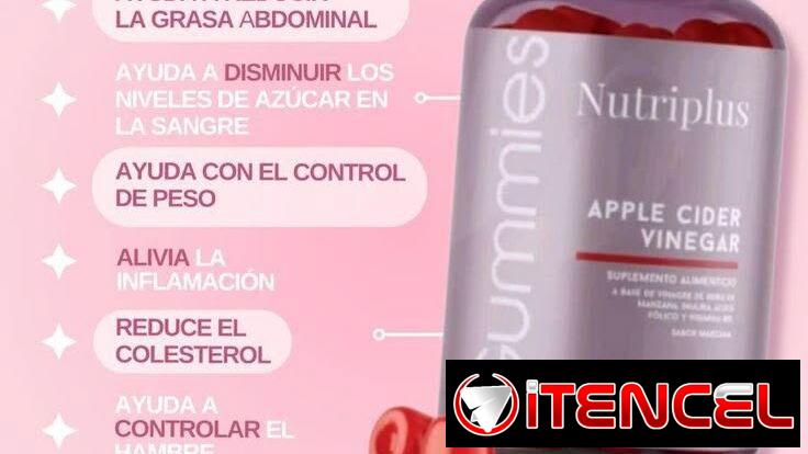 Gomitas de Vinagre de Manzana – Nutriplus Farmasi ✨🍎 Popular