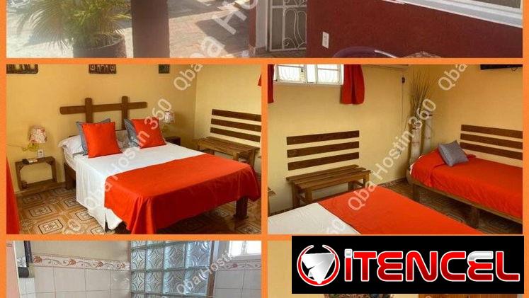 Hostal en Camaguey con 3 habitaciones en el centro de la ciudad.