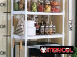 Estante Organizador Multiuso para Cocina blanco (CV)