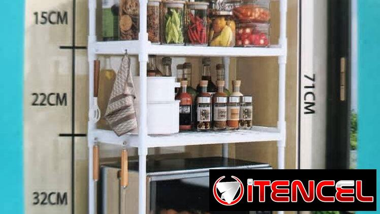 Estante Organizador Multiuso para Cocina blanco (CV)