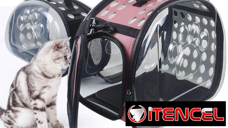 BOLSOS TRANSPORTADORES PARA PERROS Y GATOS 🔴