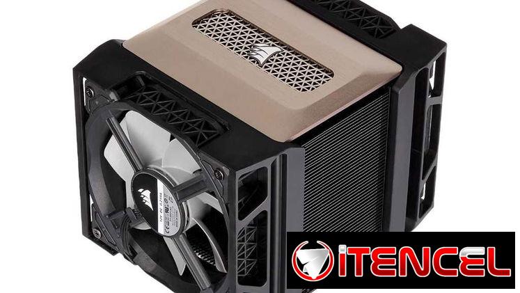 🎮 Disipador Corsair A500 🎮 250W🔹Dual🔹ML120🔹2xFan🔹36db🔹2400rpm🔹4xPipes🔹XTM50 Paste🔹High Performance 📦0km