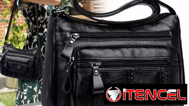 Bolso mujer mediano, negro