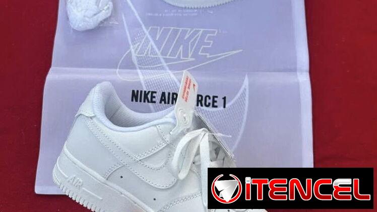 Zapatos Nike Air Force modelo G5 blancos