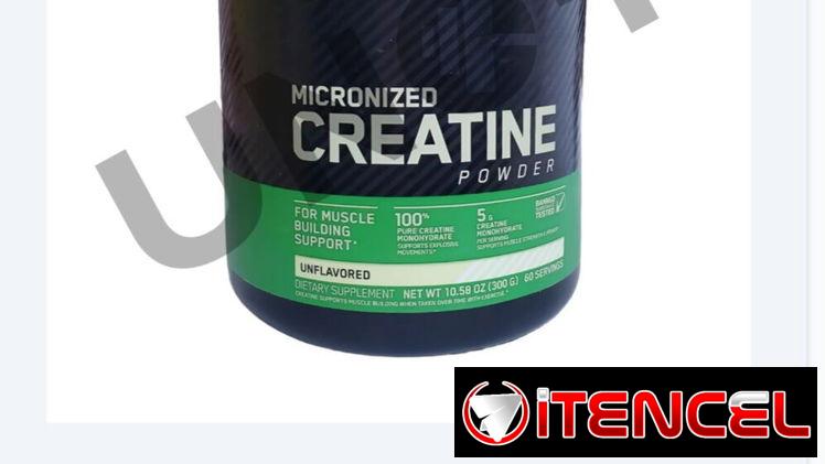 *Creatina On Optimum Nutrition*.