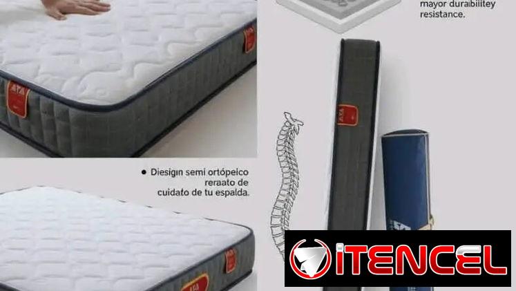 Colchón semi ortopédico(todos los tamaños)