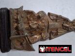 Virgen de la Caridad del Cobre, material Cobre.
