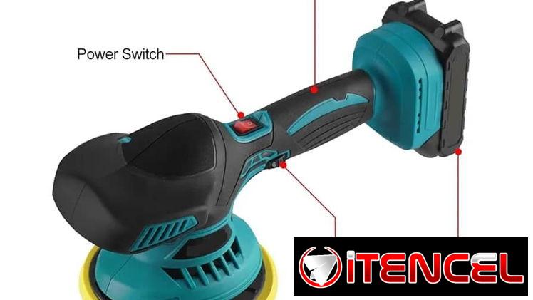 Pulidora inalámbrica para coche, pulidora eléctrica, máquina inalámbrica para pulir.  70 usD