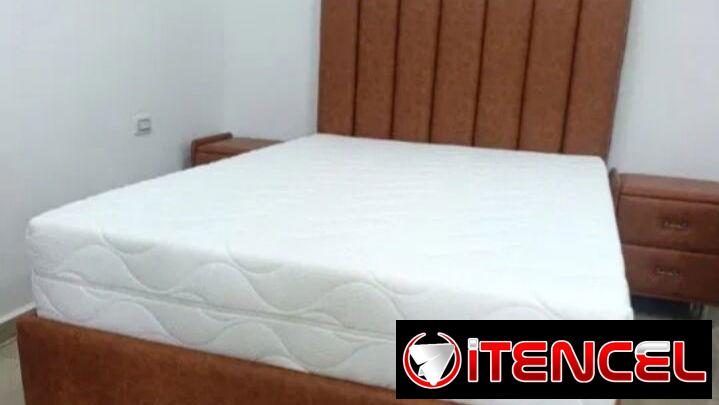 Cama tapizada camera o 3/4,1 año de garantía armada y entrega sin costo adicional en toda la Habana