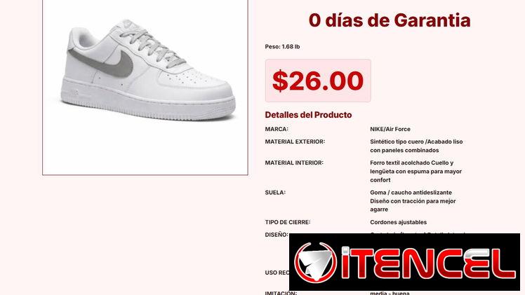 Tenis Nike Air Force 1 Blanco/Plata: Calidad y Confort Urbano $26 VPT#-0318