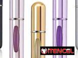 Mini atomizadores de perfume recargables  Detalles del producto Perfectos para viajes y uso diario Color: Plata, Dorado,