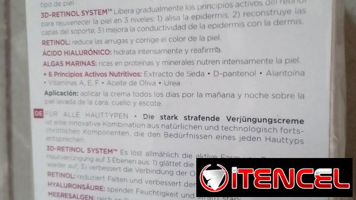 Crema rejuvenecedora y reafirmante para tido tipo de piel. Reduce arrugas, líneas finas y manchas de la edad.