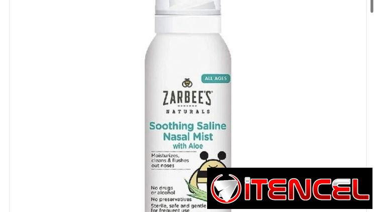 Spray nasal salino para bebes