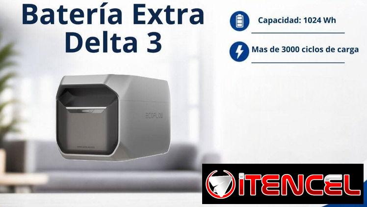 Batería extra de Ecoflow Delta 3 1024WH