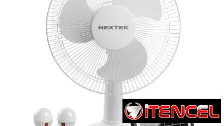 Ventilador recargable