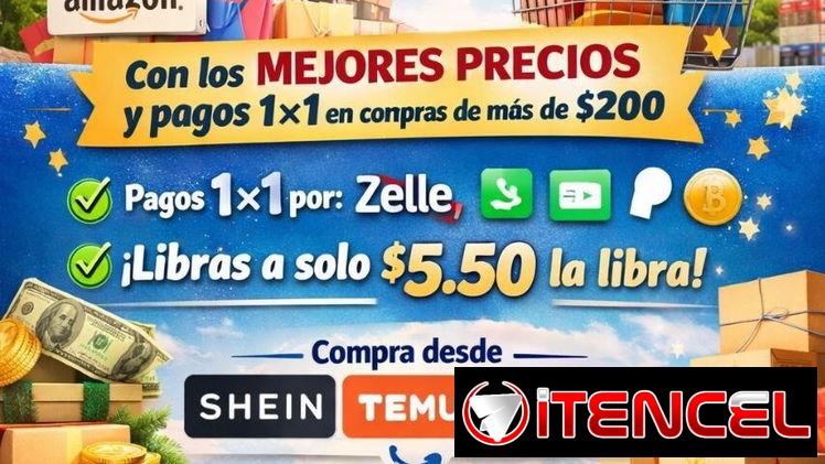 Compras Asistidas Shein, Temu, Amazon