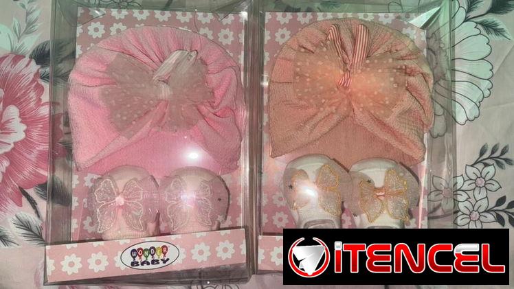 Gorritos zapatos conjunticos de bebe