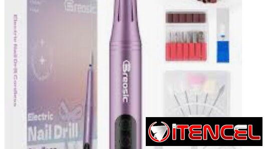 Máquina para uñas recargable