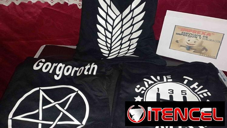 Pullovers Negros Personalizados (y otros Servicios de Sublimación e Impresión en distintos materiales)