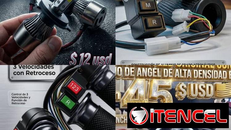 VARIEDAD DE ACCESORIOS PARA TU MOTO ELECTRICA ….TODO NUEVO A ESTRENAR..‼️💯👌‼️