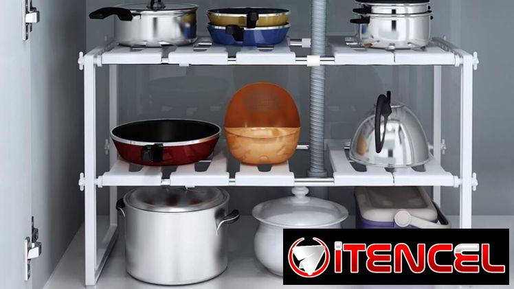 ✨ Mueble Organizador de Cocina – Práctico, Ajustable y Funcional