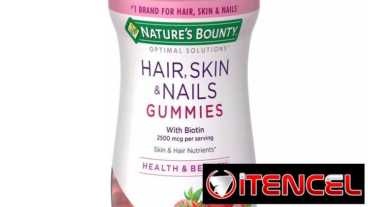 Gomitas para la salud del pelo, piel uñar reforzadas con biotin 220 gomitas