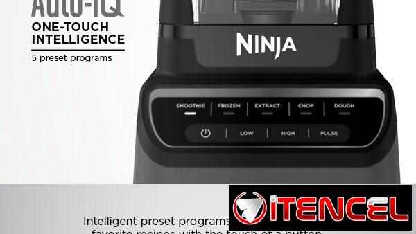 Batidora NINJA PRO BR601AMZ 1200W MEGA SISTEMA DE COCINA (TOTAL CRUSHING TECHNOLOGY + PRO EXTRACTOR) PROCESADOR NUEVO