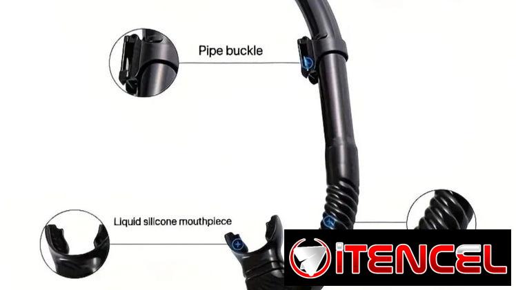 Set de buceo con máscara con cristal polarizado