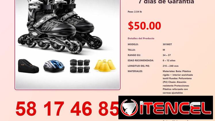 CONJUNTO DE PATINES