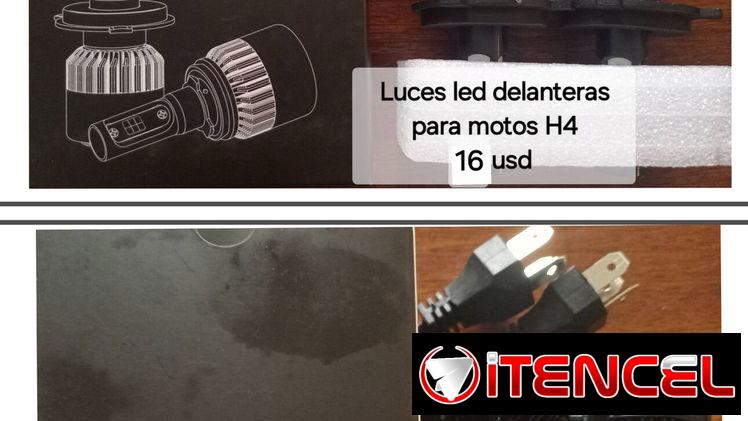 Luces led delanteras para motos