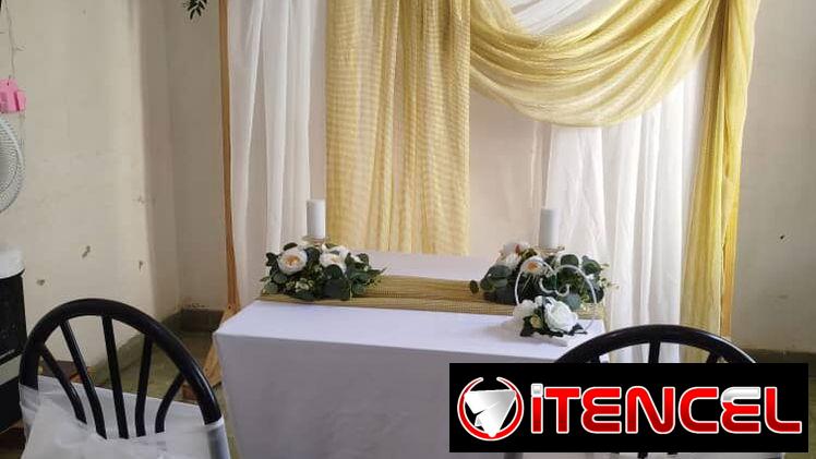 Decoración de bodas sencillas y hermosas en casa