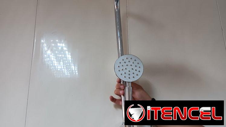 DUCHA COMPLETA SOBRE PONER REDONDA