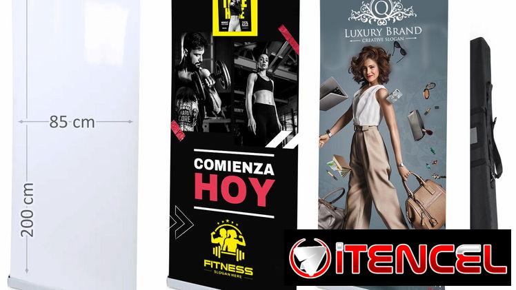 Porta banner roll up