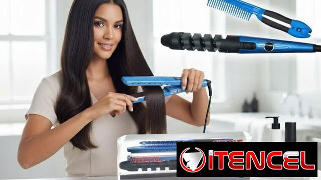 📌 Set de alisado 3 en 1 ( plancha peine rizador )