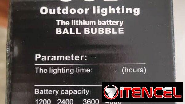 💡 LÁMPARAS RECARGABLES 100 W  CON 3 NIVELES DE ILUMINACIÓN 💡  🔆LUZ BLANCA  🔋BATERÍAS DE LITIO ‼️AUTONOMÍA  6 a 8 H