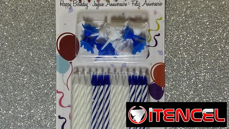 Velas de cumpleaños