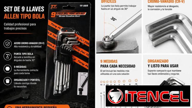 Llaves de Allen 🧰✨: calidad y garantía ✅