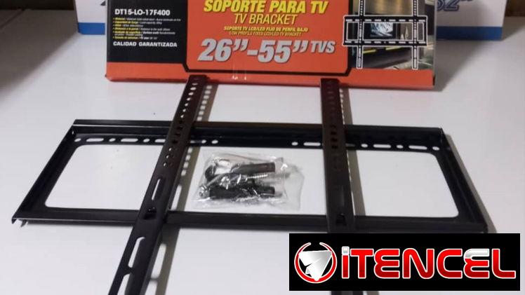 soporte fijo a la pared para televisor